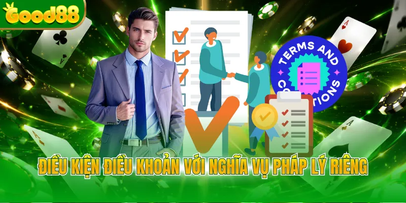 Điều kiện điều khoản với nghĩa vụ pháp lý riêng